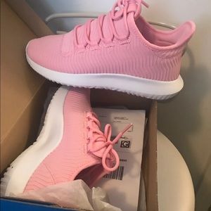 Adidas pink tubular!